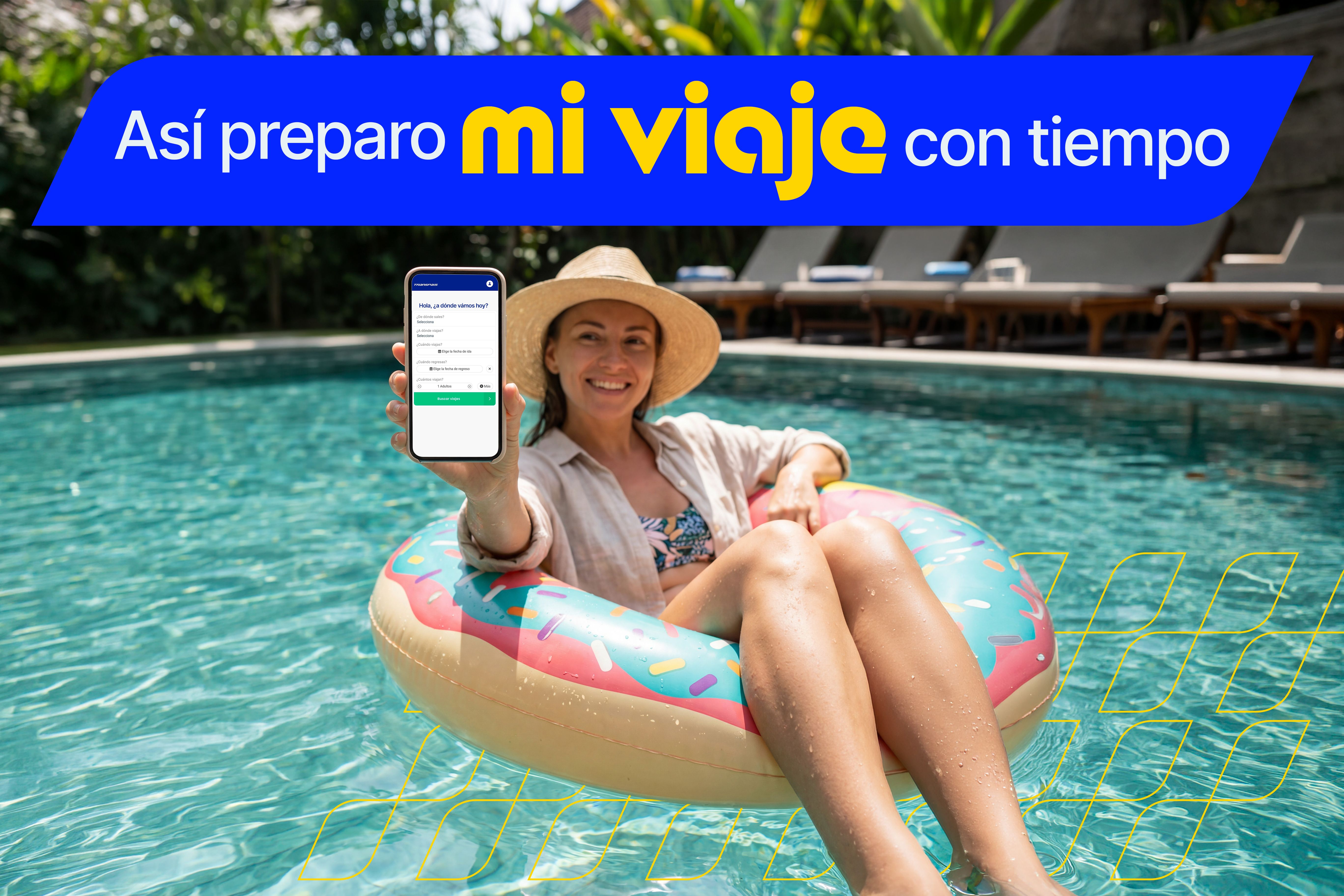 Así preparo mi viaje con tiempo