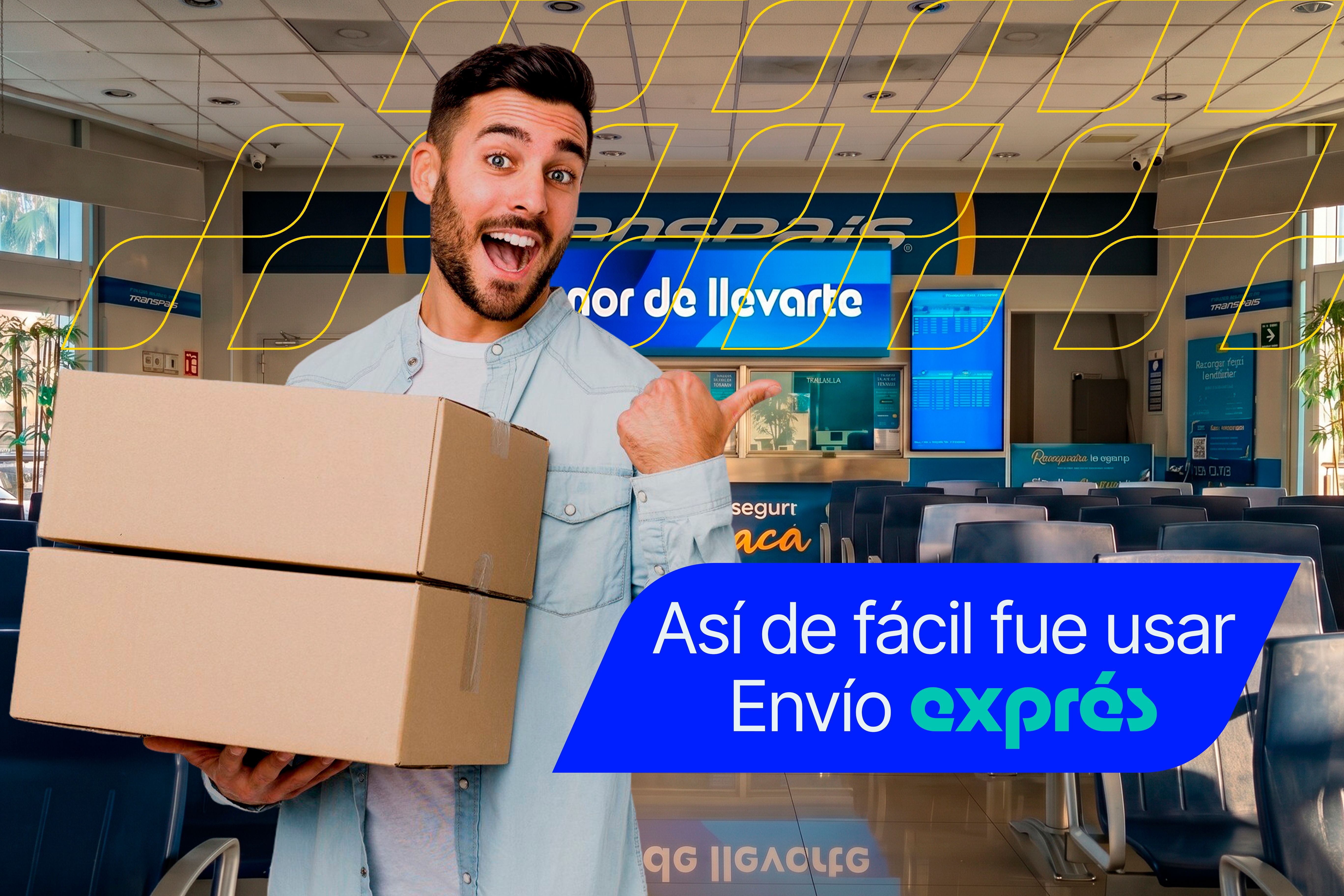 Así de fácil fue usar Envío Exprés