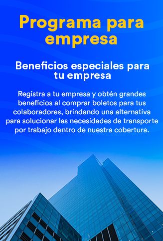 Programa para empresa Transpais - Autobús Transpais Vista en carretera