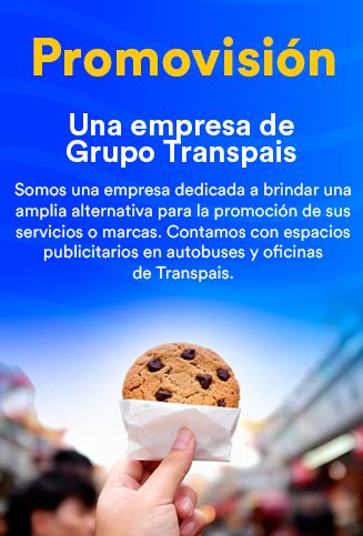 Promovisión Transpais - Espacios publicitarios en autobuses