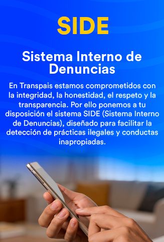 SIDE - Sistema Interno de Denuncias Transpais